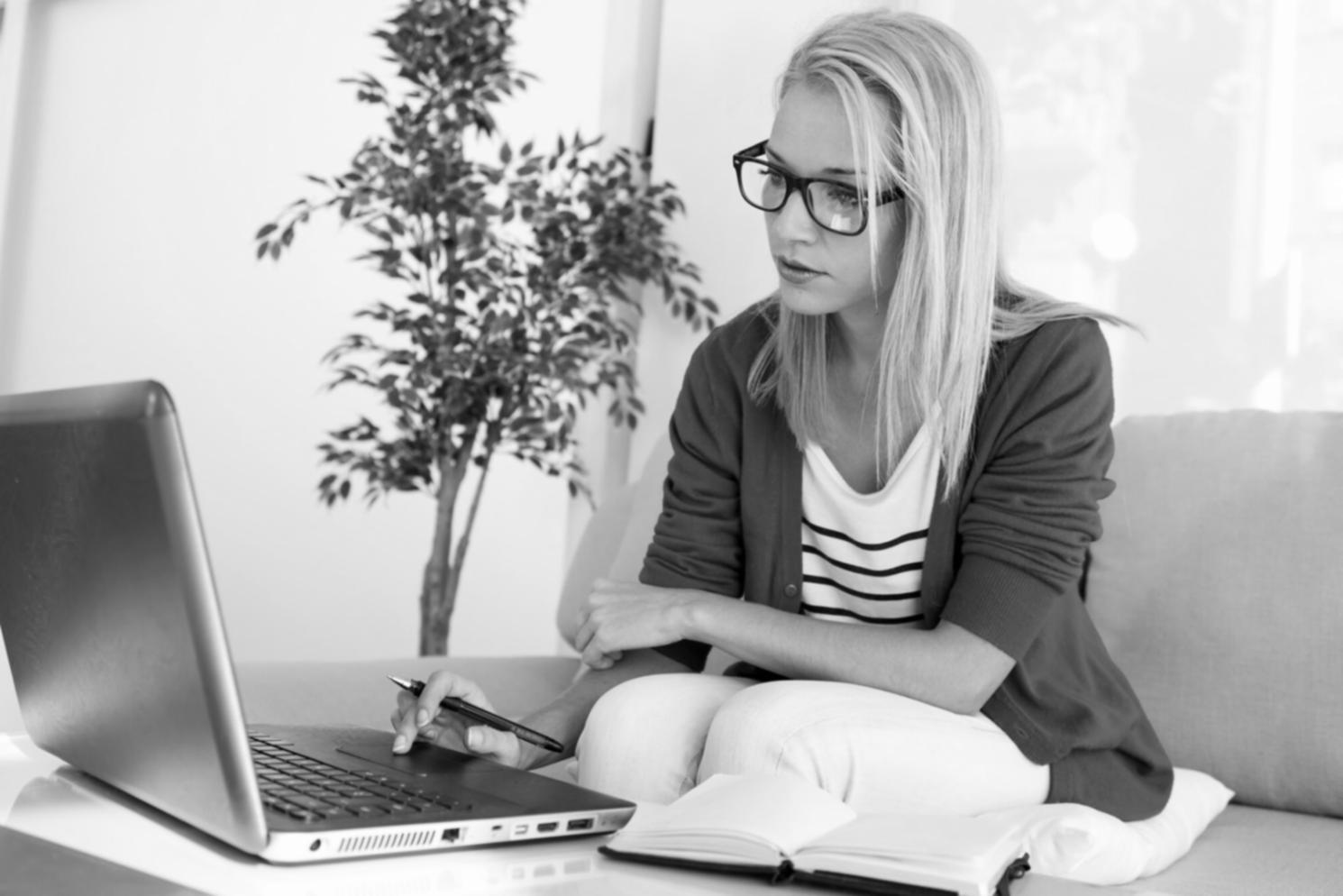 Investment education workspace showing learning materials and financial planning resources